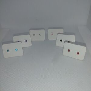 Earrings Studs Set of 6 (sm)